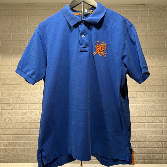 Polo Ralph Lauren Other - Polo Ralph Lauren Men's Royal Blue Embroidered Crest Logo Polo Shirt XL